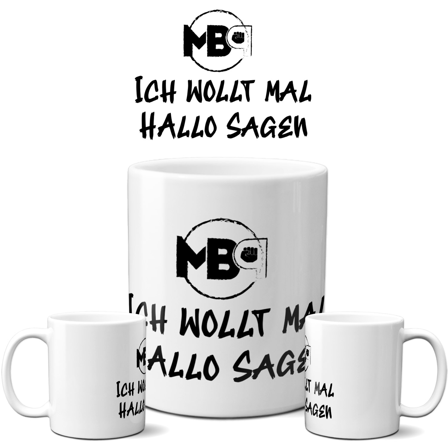 Tasse »Hallo sagen«